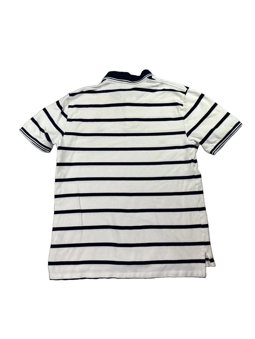 Polo Ralph Lauren Bear Polo Boys XL 18/20 White Stripe Shirt Graphic Classic